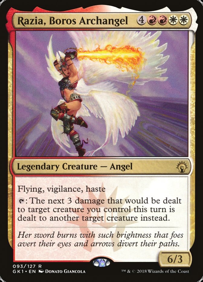 Razia, Boros Archangel [Guilds of Ravnica Guild Kit] | Pegasus Games WI