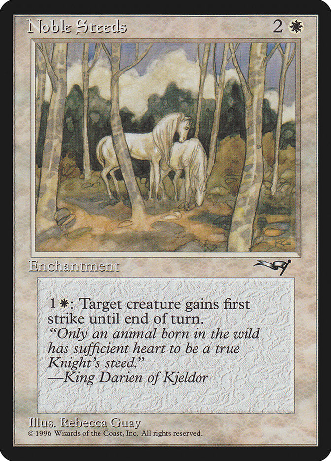 Noble Steeds (Grazing) [Alliances] | Pegasus Games WI