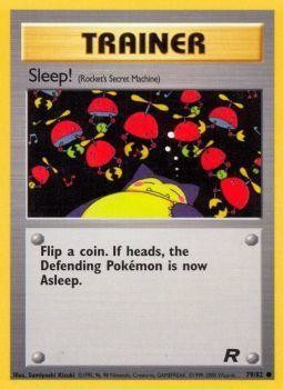 Sleep! (79/82) [Team Rocket Unlimited] | Pegasus Games WI