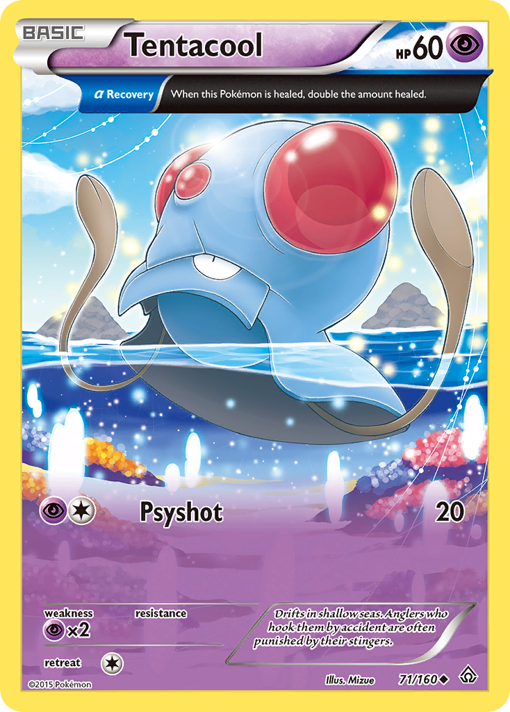 Tentacool (71/160) [XY: Primal Clash] | Pegasus Games WI