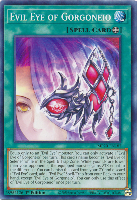 Evil Eye of Gorgoneio [MP20-EN187] Common | Pegasus Games WI