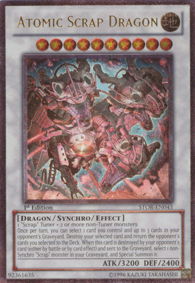 Atomic Scrap Dragon (UTR) [STOR-EN043] Ultimate Rare | Pegasus Games WI