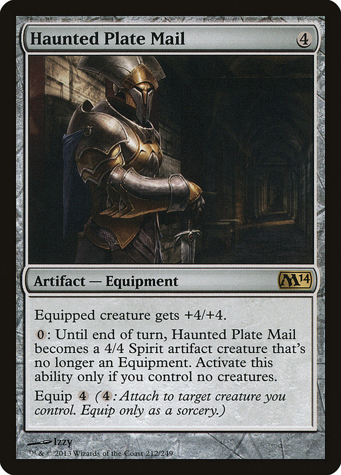 Haunted Plate Mail [Magic 2014] | Pegasus Games WI