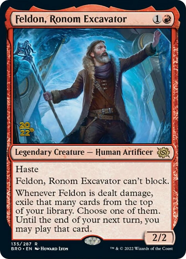 Feldon, Ronom Excavator [The Brothers' War Prerelease Promos] | Pegasus Games WI