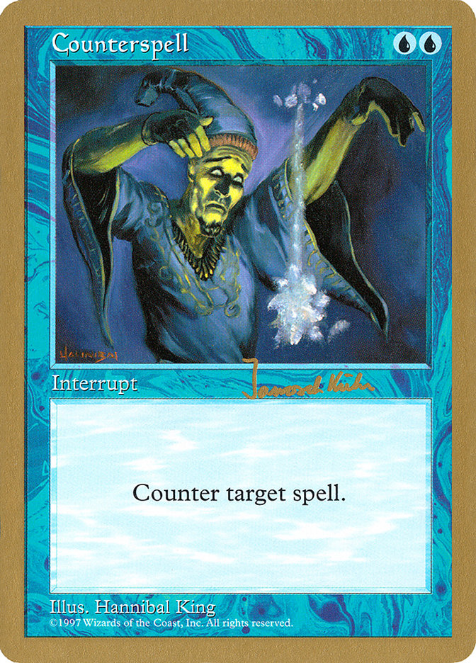 Counterspell (Janosch Kuhn) [World Championship Decks 1997] | Pegasus Games WI