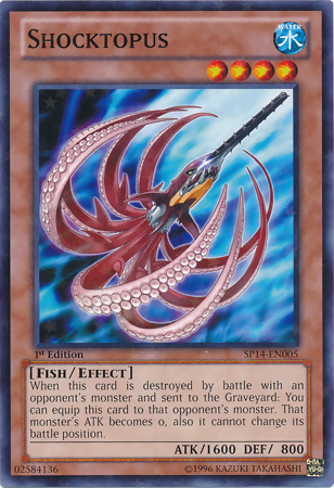 Shocktopus [SP14-EN005] Starfoil Rare | Pegasus Games WI