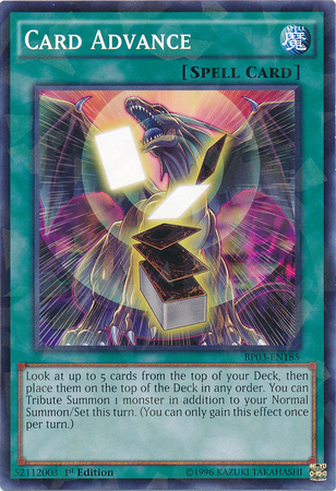 Card Advance (Shatterfoil) [BP03-EN185] Common | Pegasus Games WI