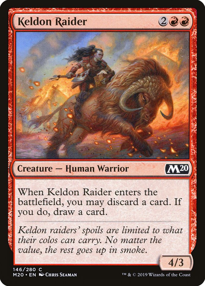 Keldon Raider [Core Set 2020] | Pegasus Games WI