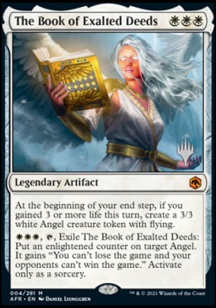 The Book of Exalted Deeds (Promo Pack) [Dungeons & Dragons: Adventures in the Forgotten Realms Promos] | Pegasus Games WI