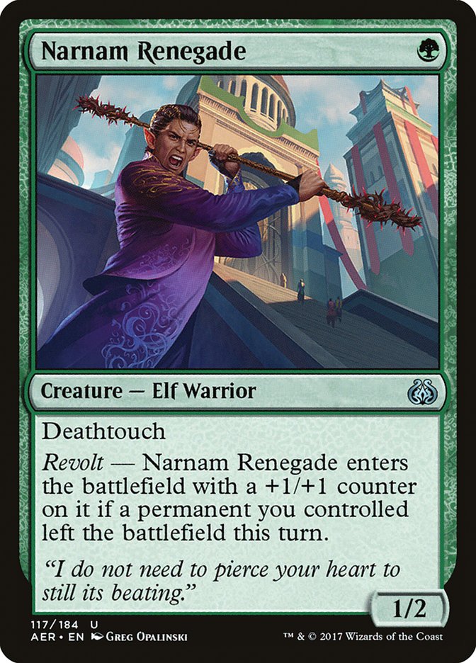 Narnam Renegade [Aether Revolt] | Pegasus Games WI