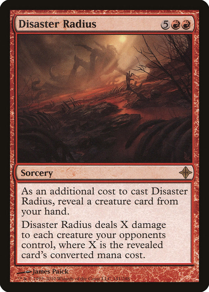 Disaster Radius [Rise of the Eldrazi] | Pegasus Games WI