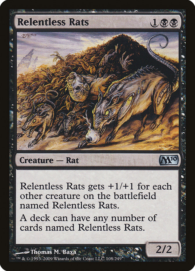 Relentless Rats [Magic 2010] | Pegasus Games WI