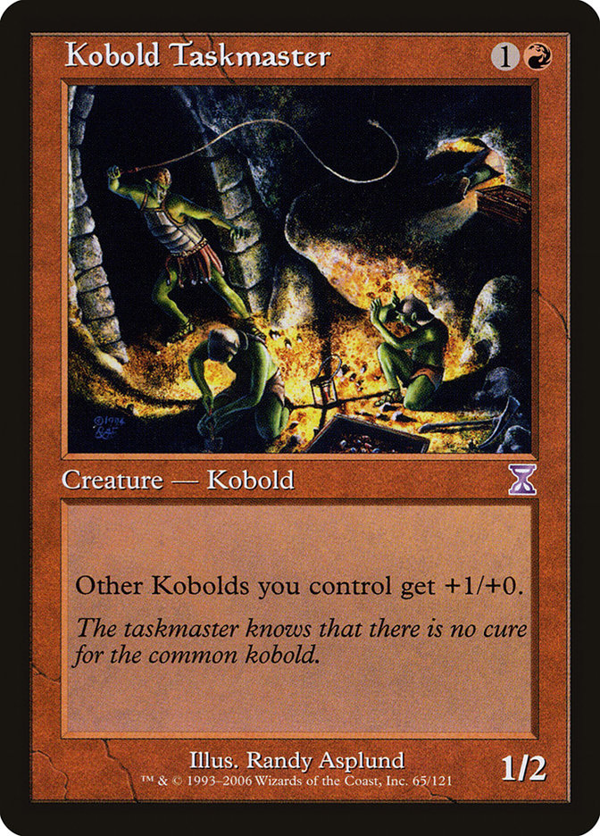 Kobold Taskmaster [Time Spiral Timeshifted] | Pegasus Games WI