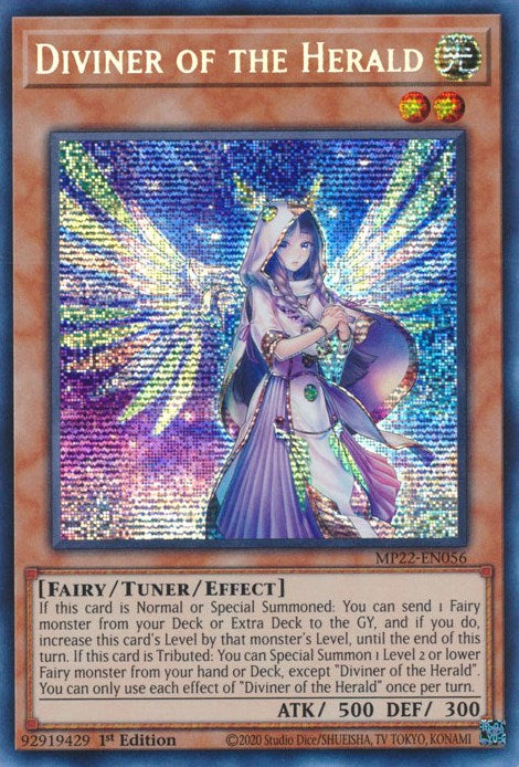 Diviner of the Herald [MP22-EN056] Prismatic Secret Rare | Pegasus Games WI