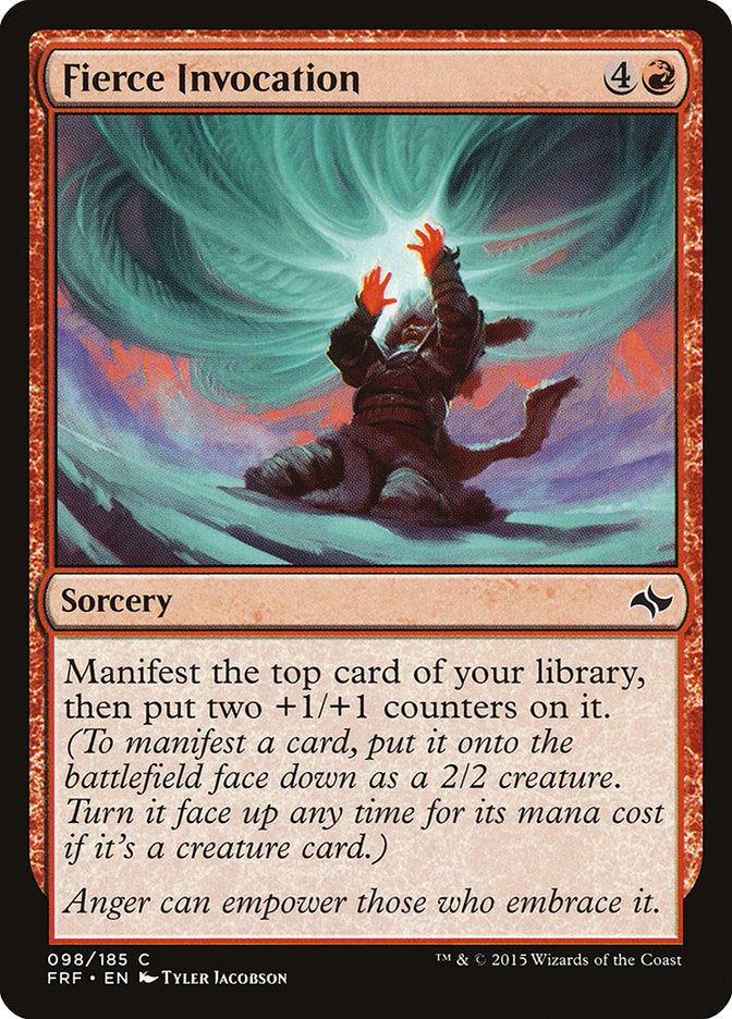 Fierce Invocation [Fate Reforged] | Pegasus Games WI