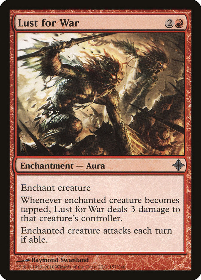 Lust for War [Rise of the Eldrazi] | Pegasus Games WI