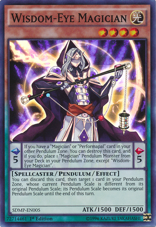 Wisdom-Eye Magician [SDMP-EN005] Super Rare | Pegasus Games WI