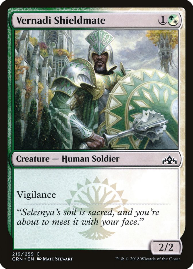 Vernadi Shieldmate [Guilds of Ravnica] | Pegasus Games WI