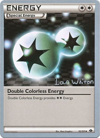 Double Colorless Energy (92/99) (American Gothic - Ian Whiton) [World Championships 2013] | Pegasus Games WI