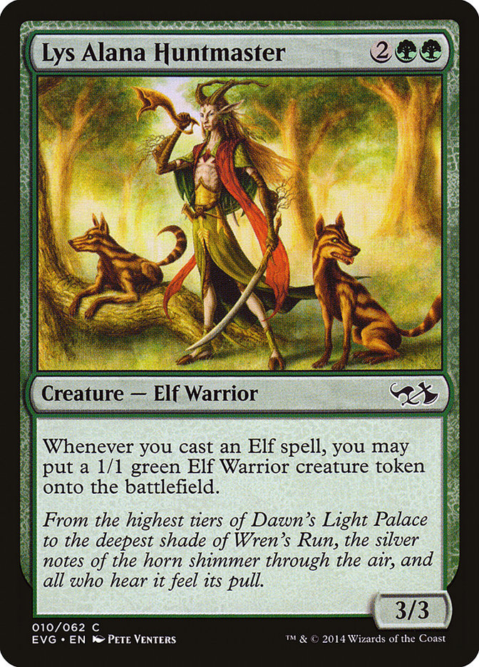 Lys Alana Huntmaster (Elves vs. Goblins) [Duel Decks Anthology] | Pegasus Games WI
