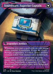 Soundwave, Sonic Spy // Soundwave, Superior Captain (Shattered Glass) [Transformers] | Pegasus Games WI