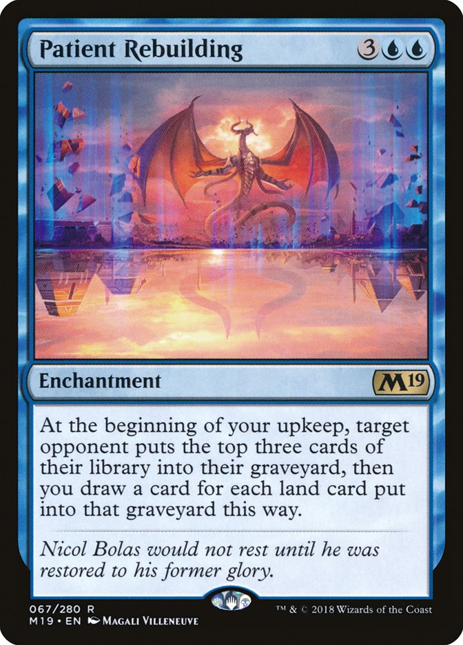 Patient Rebuilding [Core Set 2019] | Pegasus Games WI
