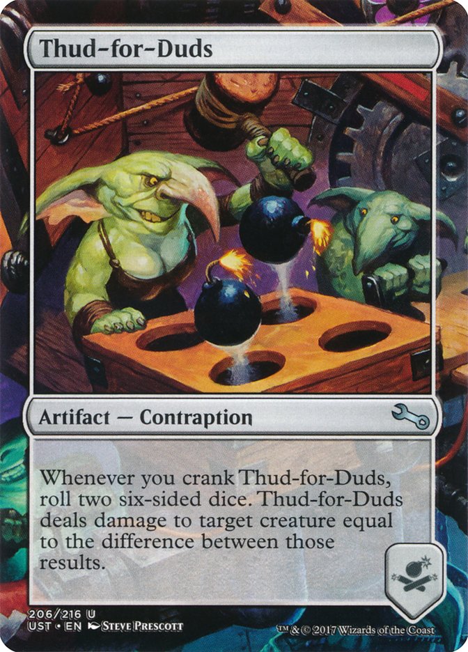 Thud-for-Duds [Unstable] | Pegasus Games WI