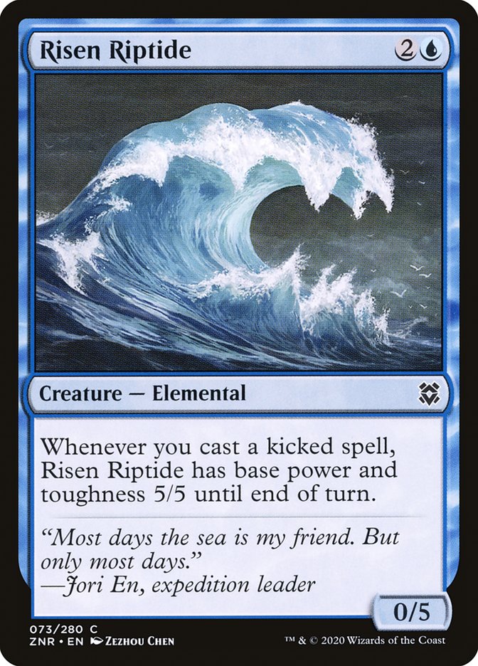 Risen Riptide [Zendikar Rising] | Pegasus Games WI