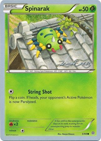 Spinarak (5/98) (Bebe - Jesper Eriksen) [World Championships 2016] | Pegasus Games WI