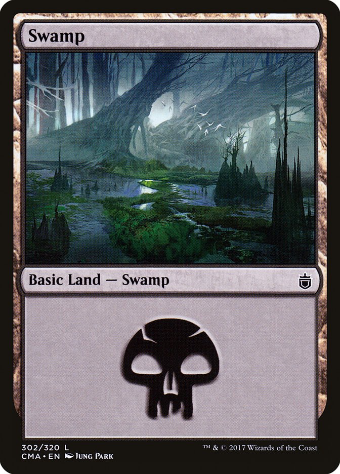 Swamp (302) [Commander Anthology] | Pegasus Games WI