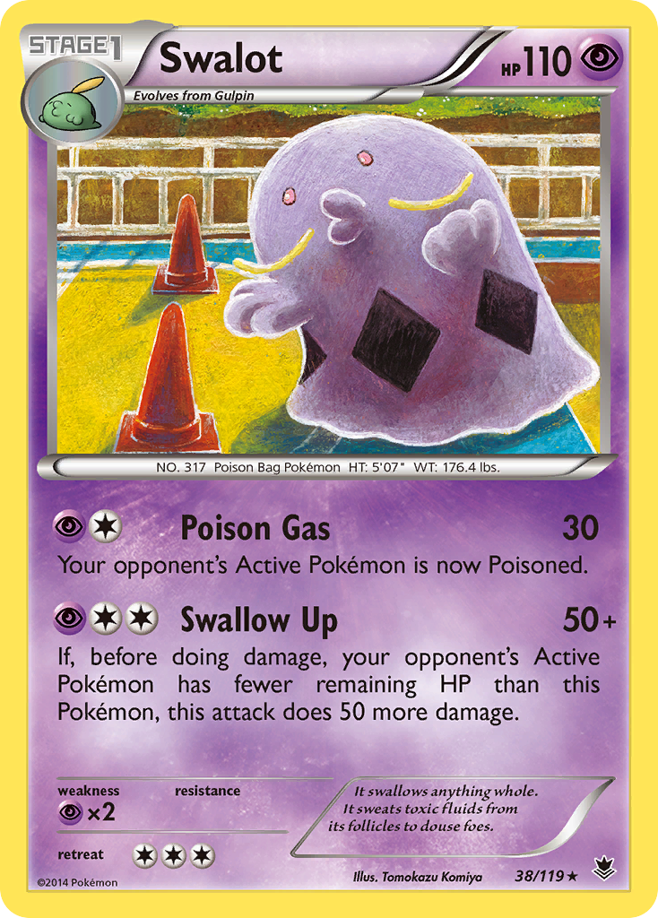 Swalot (38/119) [XY: Phantom Forces] | Pegasus Games WI