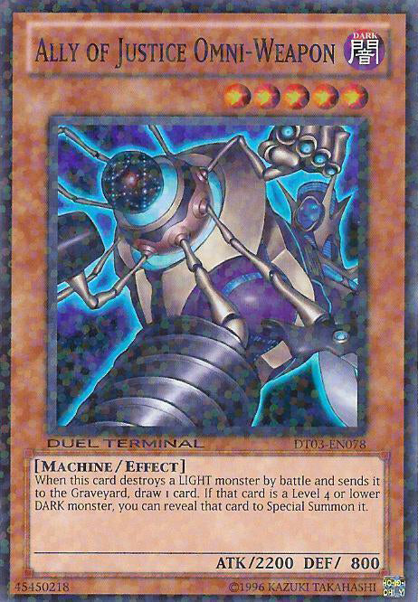 Ally of Justice Omni-Weapon [DT03-EN078] Super Rare | Pegasus Games WI