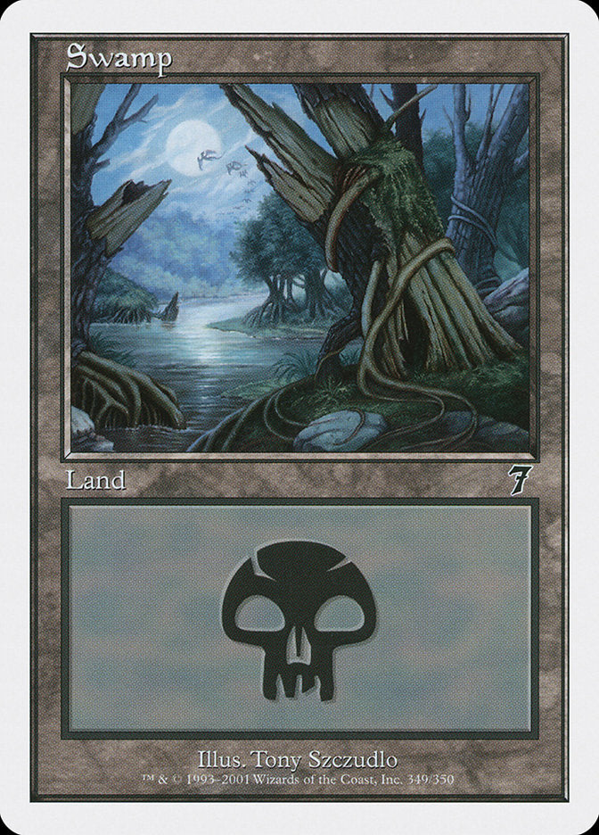 Swamp (349) [Seventh Edition] | Pegasus Games WI