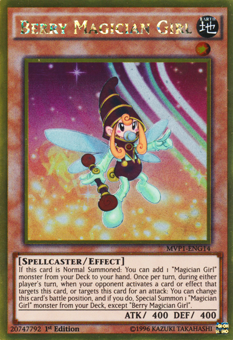 Berry Magician Girl [MVP1-ENG14] Gold Rare | Pegasus Games WI