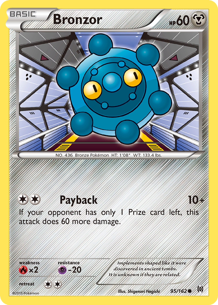 Bronzor (95/162) [XY: BREAKthrough] | Pegasus Games WI