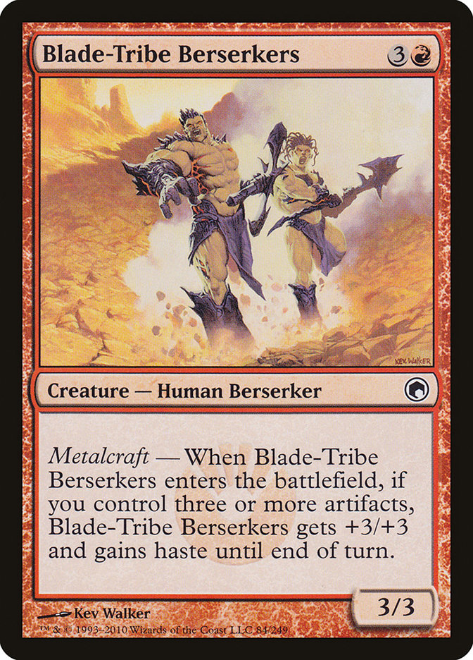 Blade-Tribe Berserkers [Scars of Mirrodin] | Pegasus Games WI
