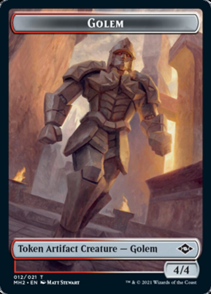 Golem Token [Modern Horizons 2 Tokens] | Pegasus Games WI