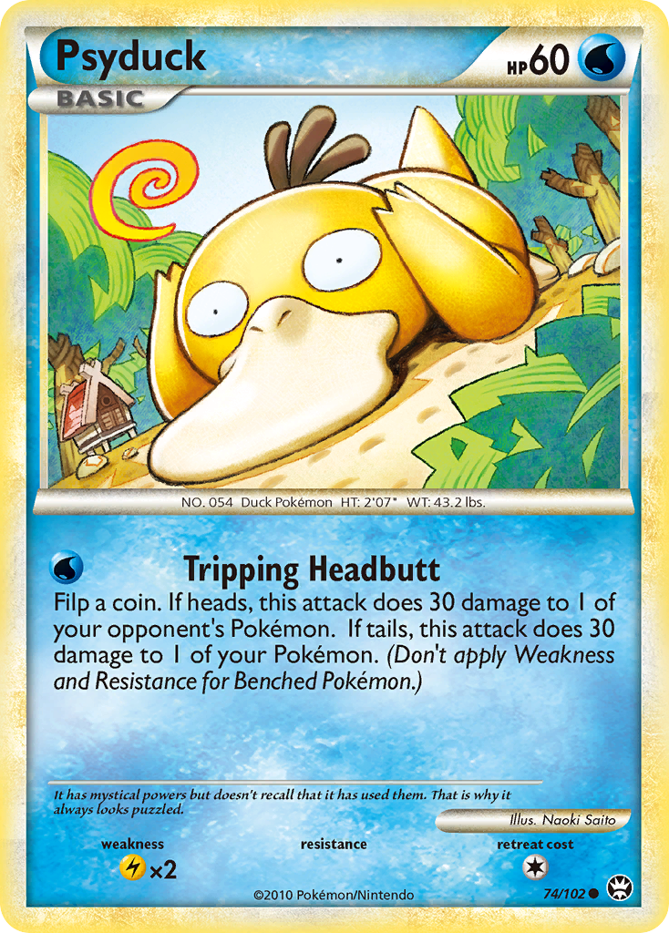 Psyduck (74/102) [HeartGold & SoulSilver: Triumphant] | Pegasus Games WI