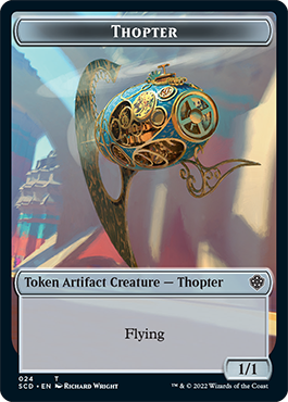 Elephant // Thopter Double-Sided Token [Starter Commander Decks] | Pegasus Games WI