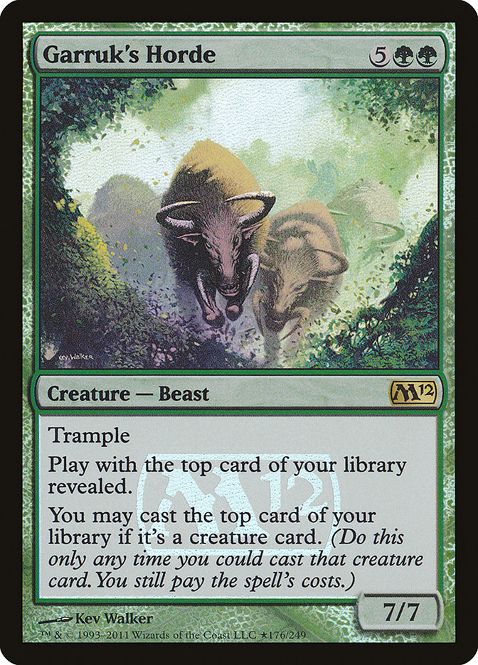 Garruk's Horde [Magic 2012 Prerelease Promos] | Pegasus Games WI