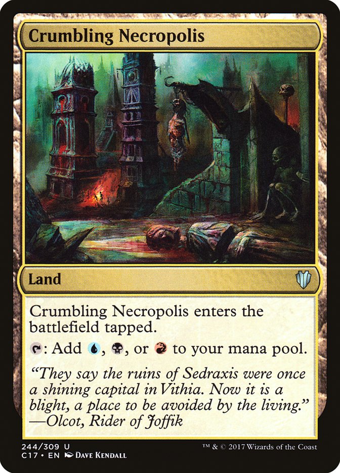 Crumbling Necropolis [Commander 2017] | Pegasus Games WI