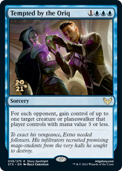 Tempted by the Oriq [Strixhaven: School of Mages Prerelease Promos] | Pegasus Games WI