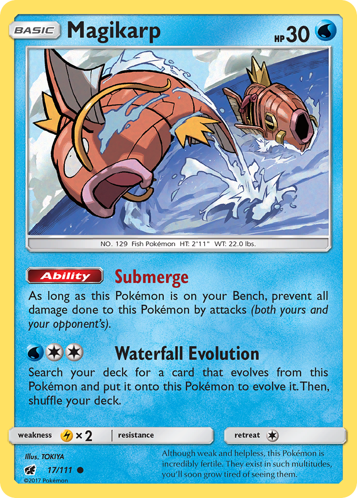 Magikarp (17/111) [Sun & Moon: Crimson Invasion] | Pegasus Games WI