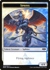 Bird // Sphinx Double-Sided Token [Ravnica Allegiance Guild Kit Tokens] | Pegasus Games WI