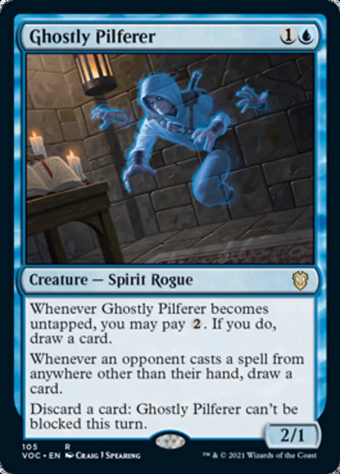 Ghostly Pilferer [Innistrad: Crimson Vow Commander] | Pegasus Games WI