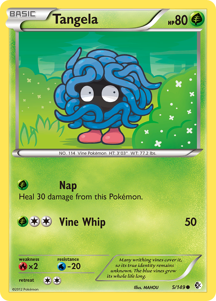 Tangela (5/149) [Black & White: Boundaries Crossed] | Pegasus Games WI