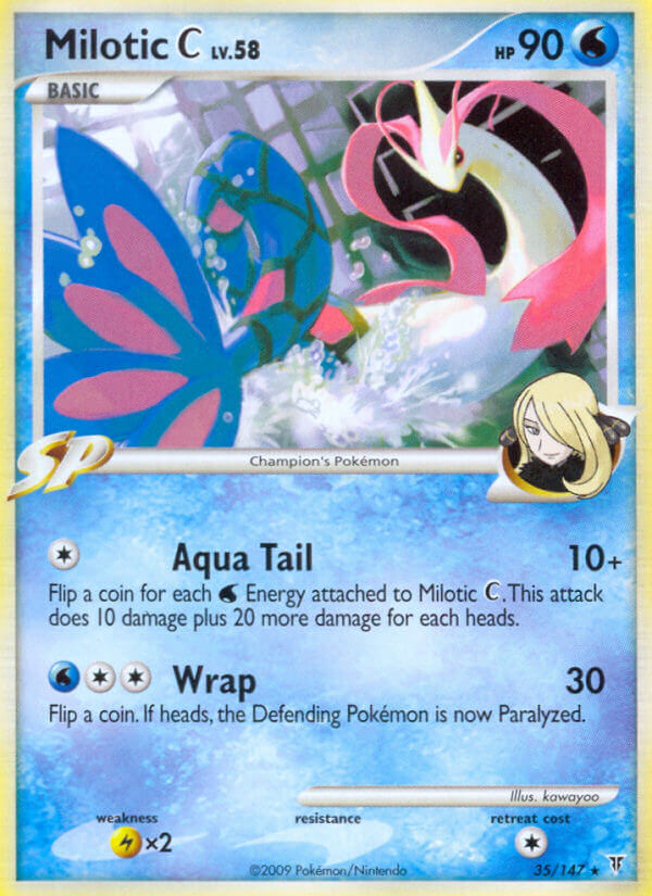 Milotic C (35/147) (Theme Deck Exclusive) [Platinum: Supreme Victors] | Pegasus Games WI