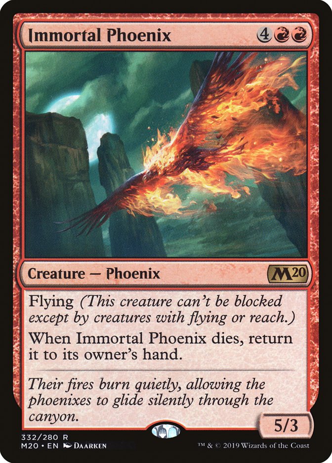 Immortal Phoenix [Core Set 2020] | Pegasus Games WI