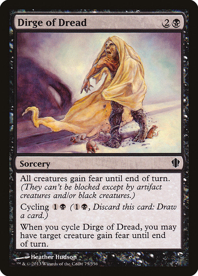 Dirge of Dread [Commander 2013] | Pegasus Games WI