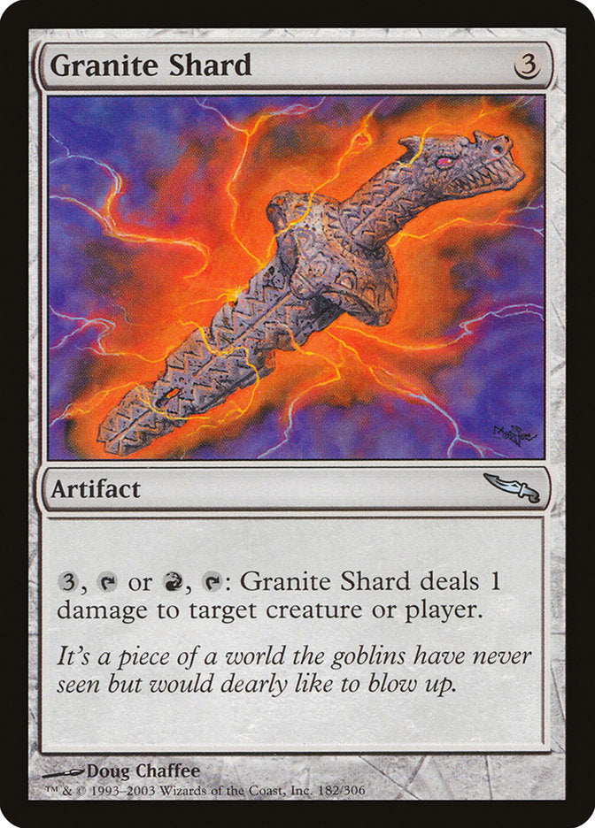 Granite Shard [Mirrodin] | Pegasus Games WI